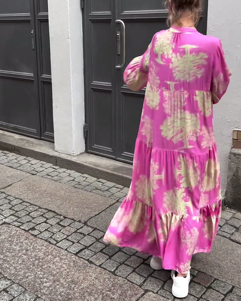 Ophelia - Fließendes Langkleid