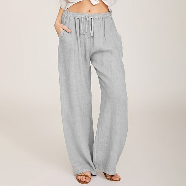 Enara - Bequeme Kordelzug-Hosen