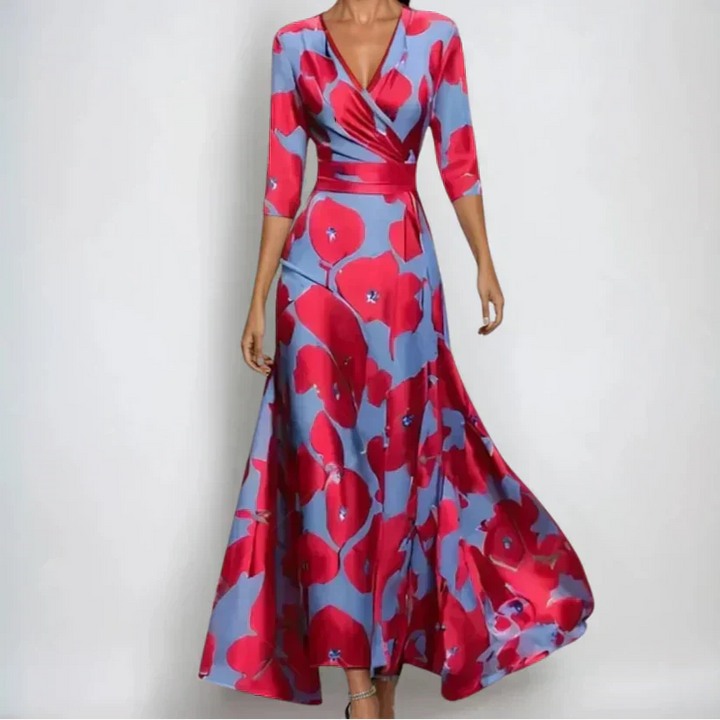 Emily | Elegantes Blumen-Kleid