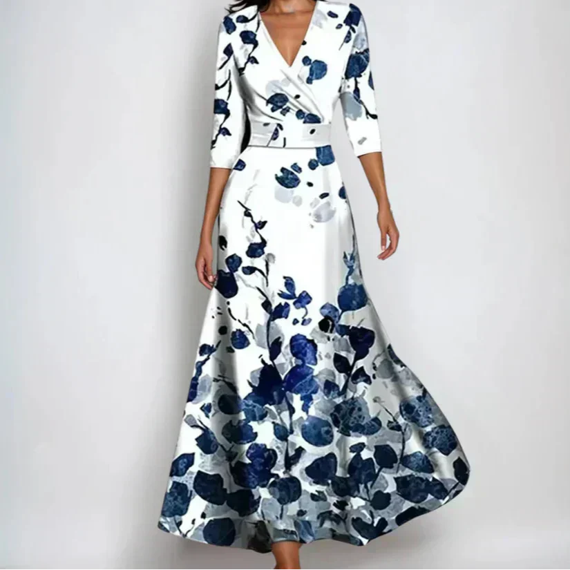 Emily | Elegantes Blumen-Kleid