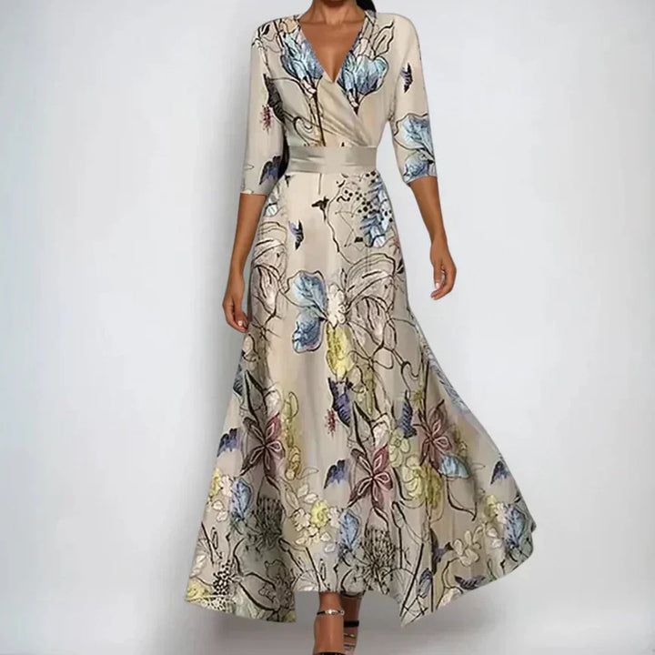 Emily | Elegantes Blumen-Kleid