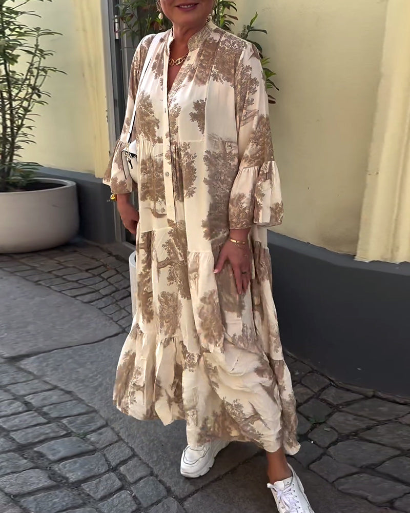 Ophelia - Fließendes Langkleid