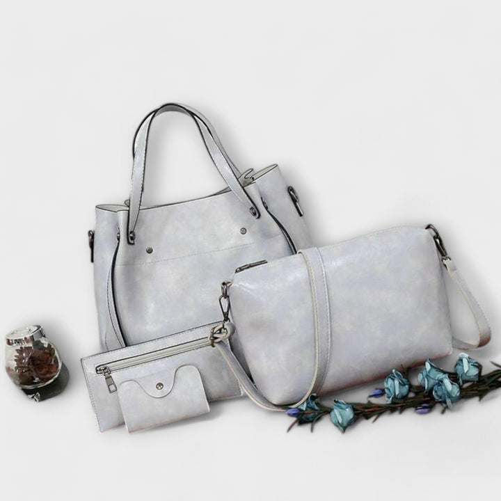Azura - 4-teiliges Vintage-Handtaschen-Set