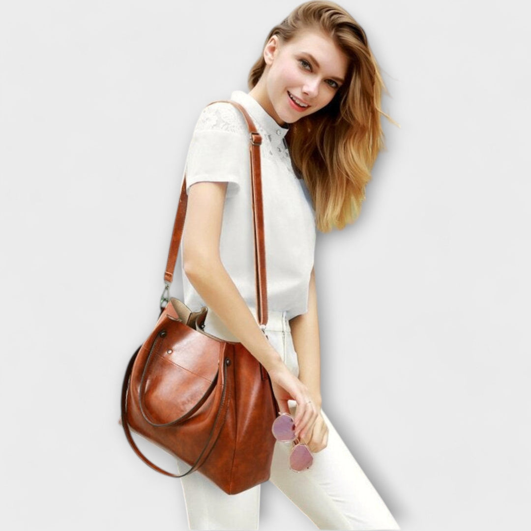 Azura - 4-teiliges Vintage-Handtaschen-Set