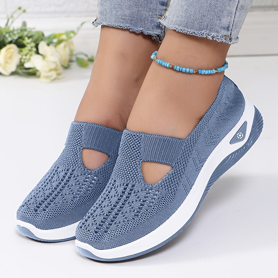 Leicht anzuziehende Sneakers mit stabilem Komfort