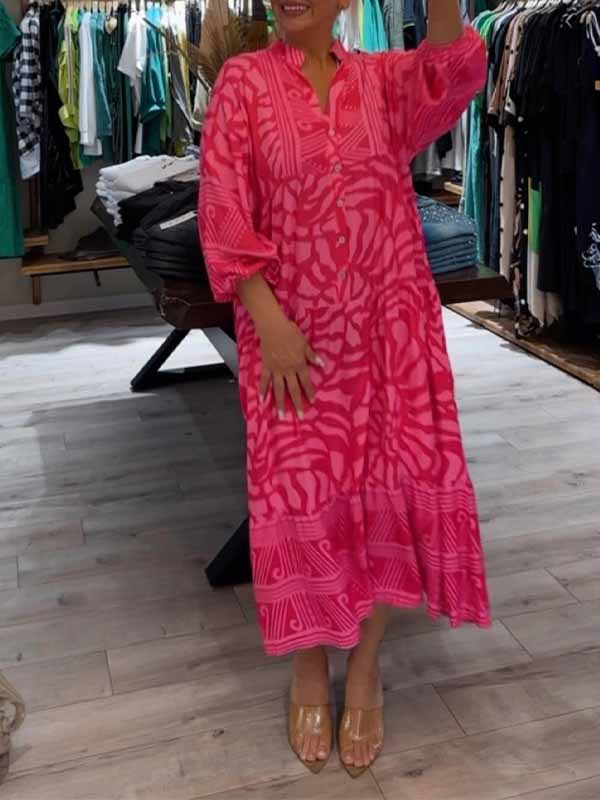 Carmilla - Lebhafte Bedruckte Robe
