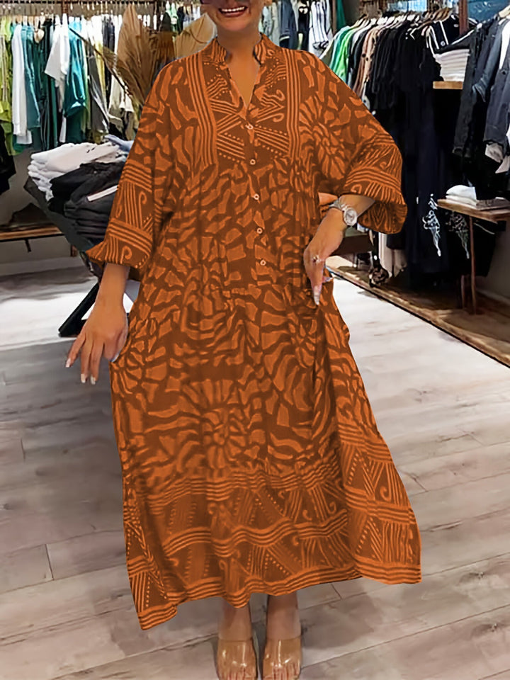 Carmilla - Lebhafte Bedruckte Robe