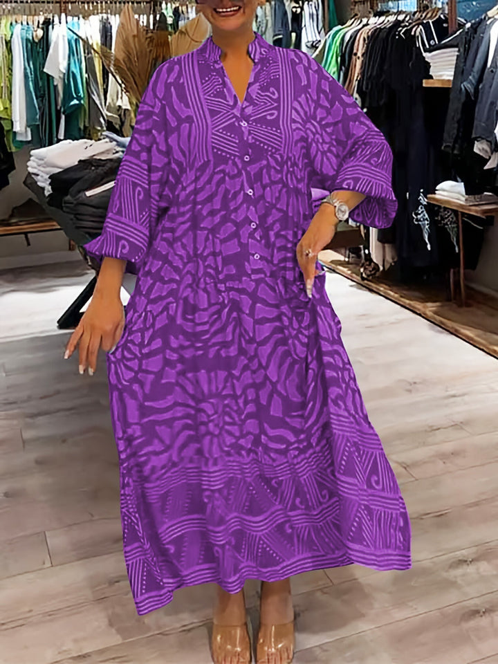 Carmilla - Lebhafte Bedruckte Robe