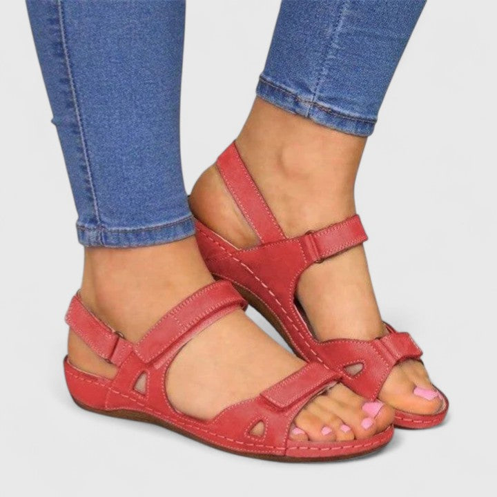 Avrie - Flache Komfortsandalen