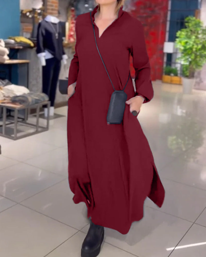 Sylvie - Weites Maxikleid