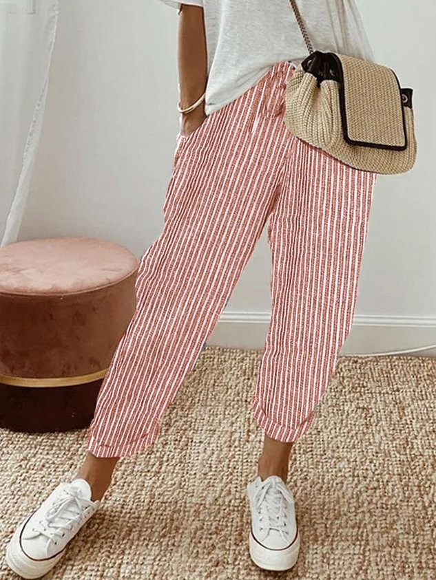 Elegante Bequeme Fließende Hose