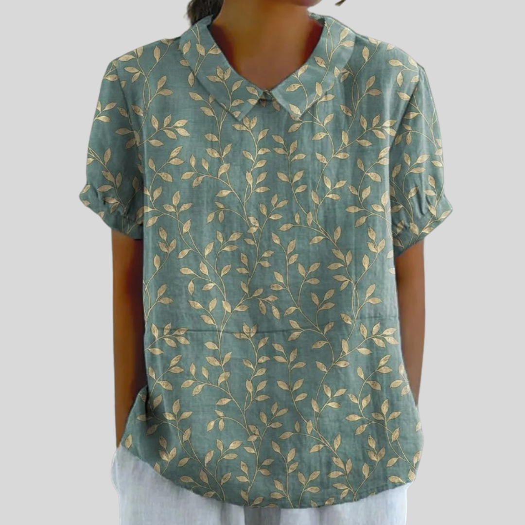 Blumiges Elegantes Oberteil