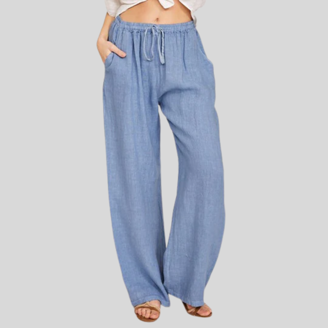 Enara - Bequeme Kordelzug-Hosen