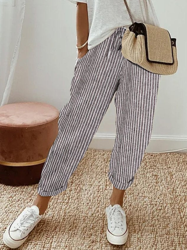 Elegante Bequeme Fließende Hose