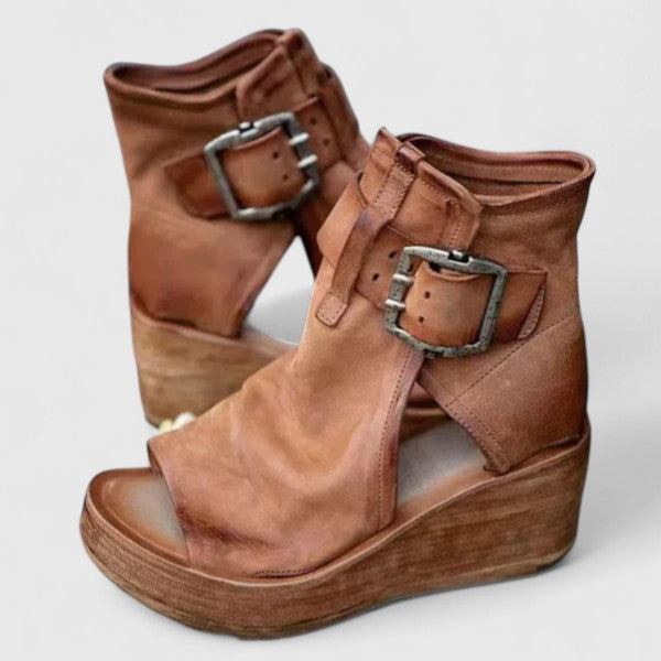 Karline - Klassische Wedge-Sandalen