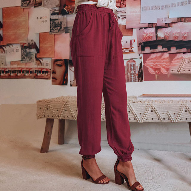 Kaeli – Elegante Jogginghosen mit Kordel