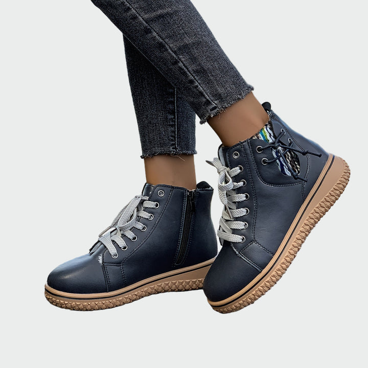 Orthopädische Leder-Stiefeletten für den Knöchel