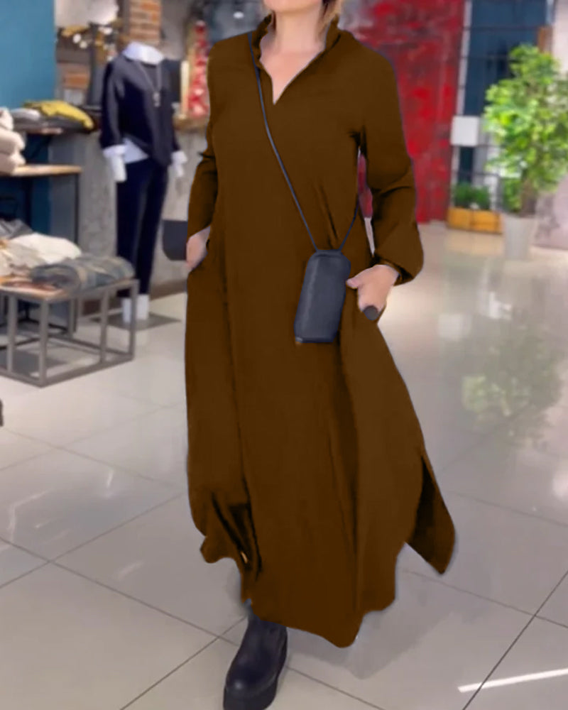 Sylvie - Weites Maxikleid