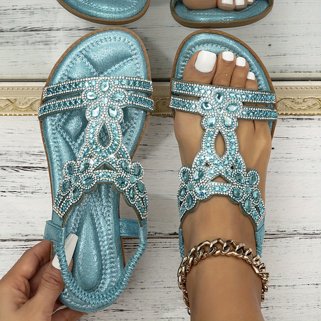 Maison – Orthopädische Kristall-Sandalen