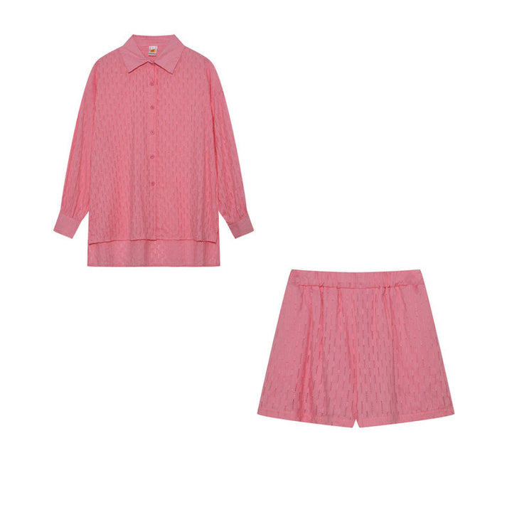 Elizabeth - Leichtes Hemd- und Shorts-Set