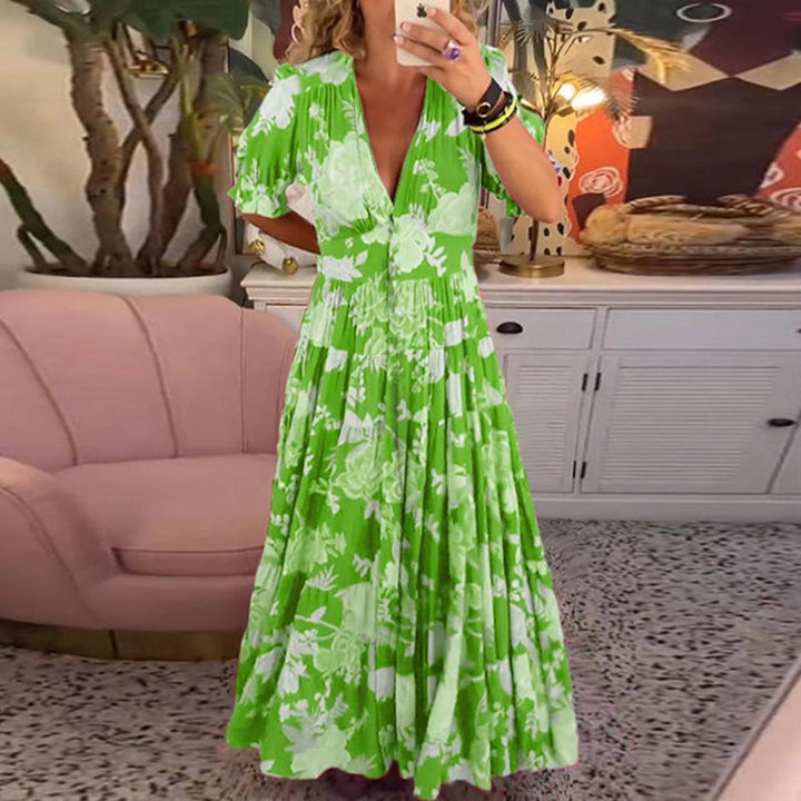 Floriana - Vibrante Blumenrobe