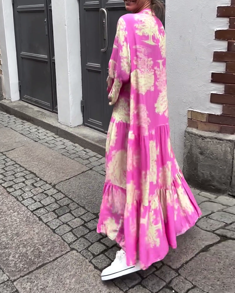 Ophelia - Fließendes Langkleid
