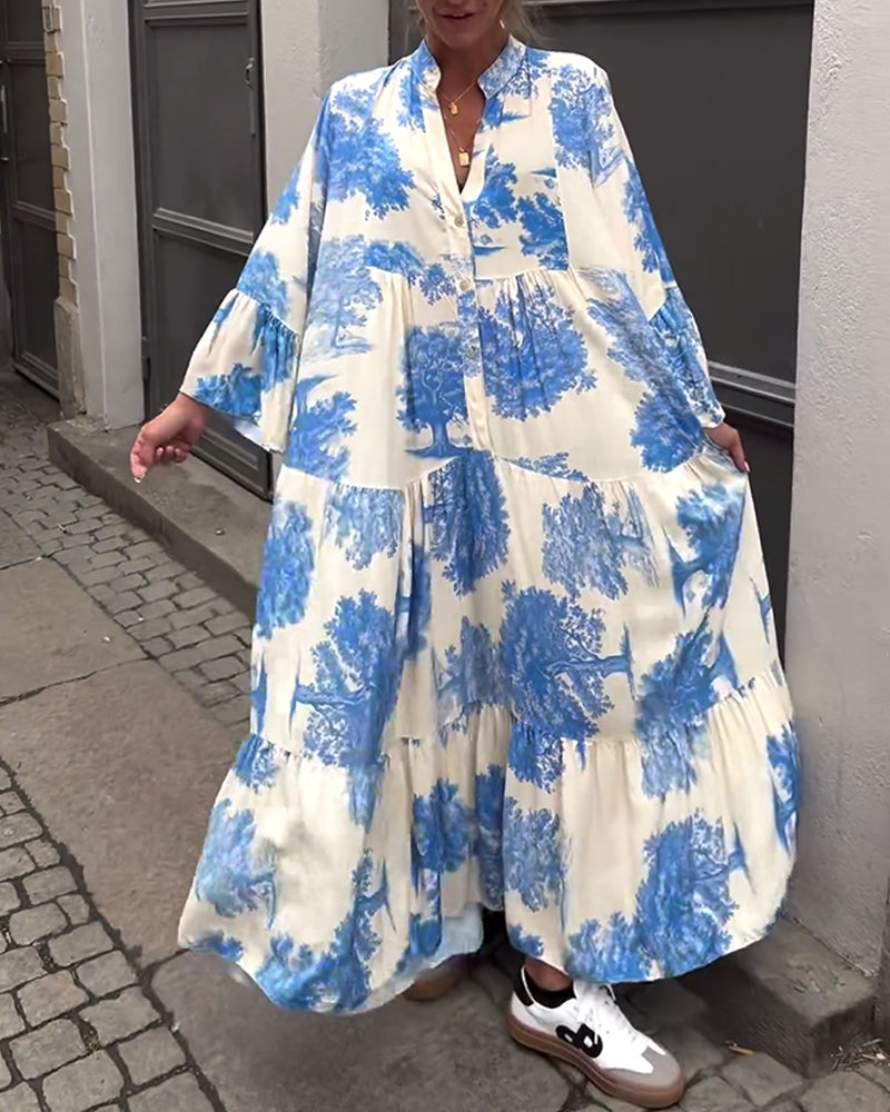 Ophelia - Fließendes Langkleid