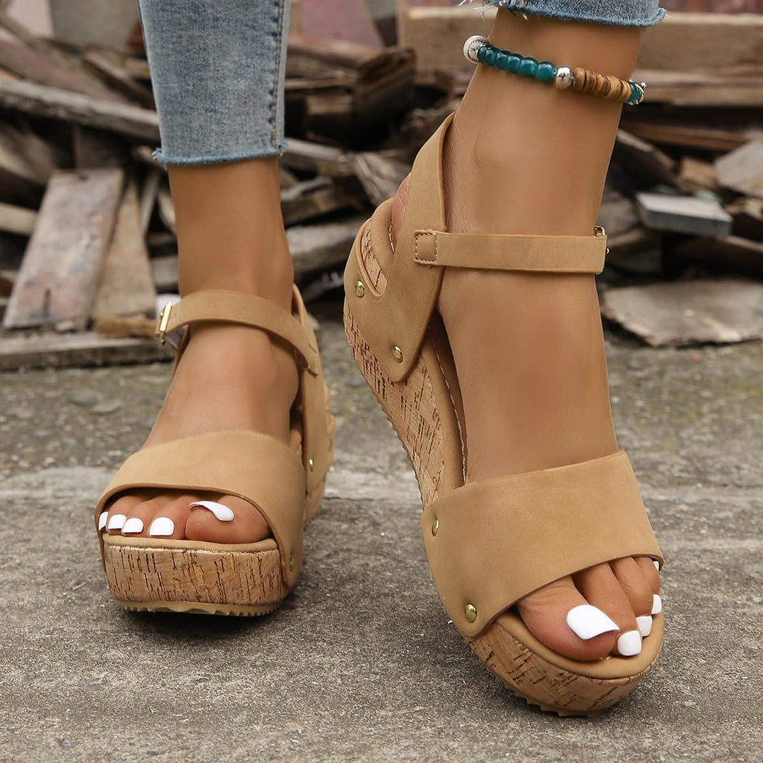 Daniela – Elegante Keil-Sandalen