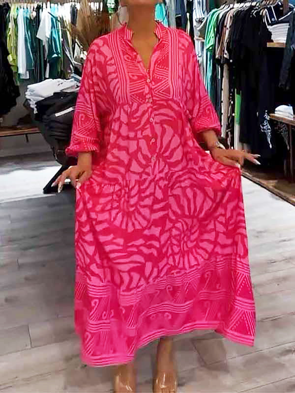 Carmilla - Lebhafte Bedruckte Robe