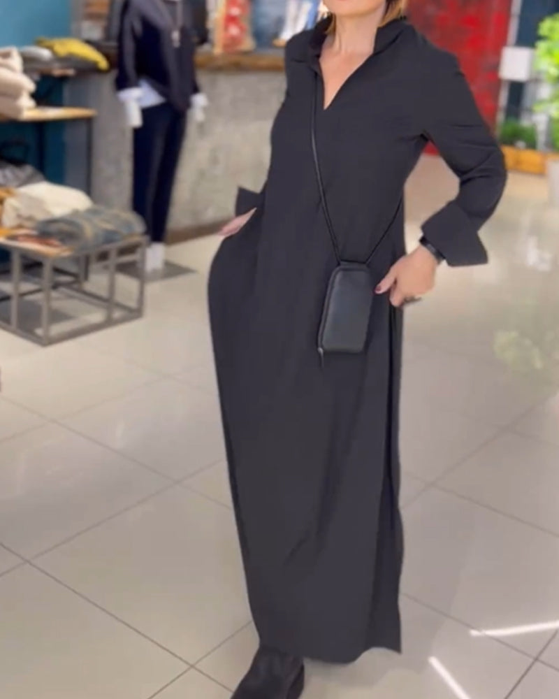 Sylvie - Weites Maxikleid