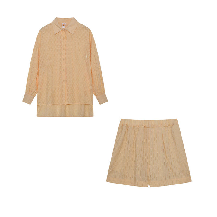 Elizabeth - Leichtes Hemd- und Shorts-Set