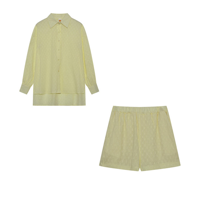Elizabeth - Leichtes Hemd- und Shorts-Set