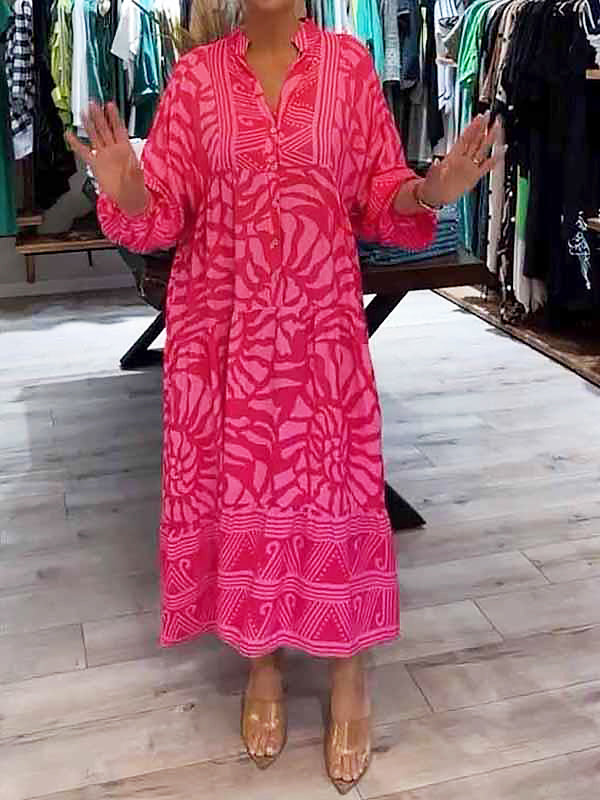 Carmilla - Lebhafte Bedruckte Robe