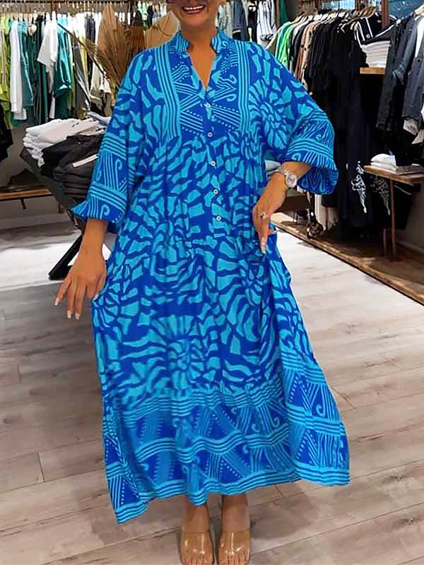 Carmilla - Lebhafte Bedruckte Robe