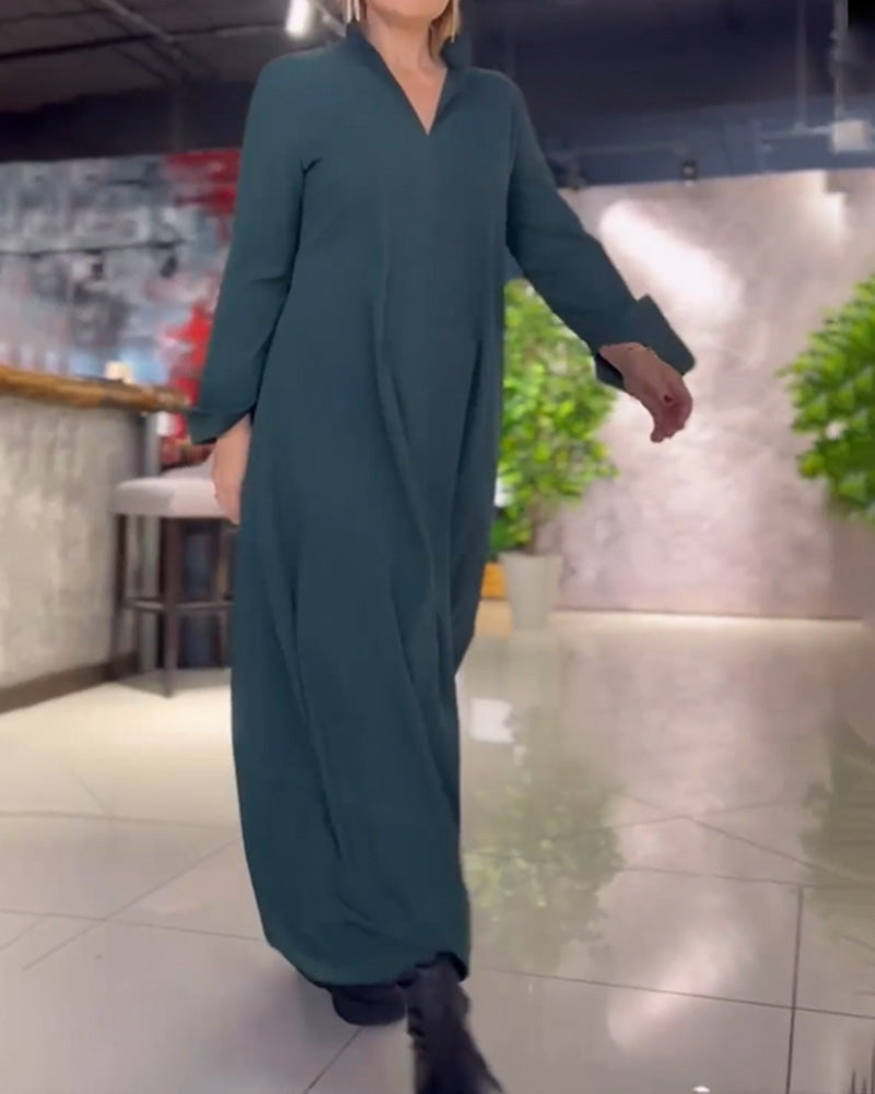 Sylvie - Weites Maxikleid