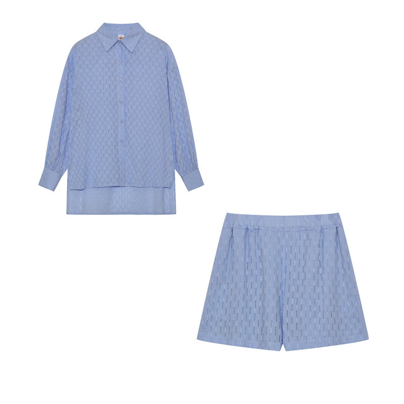 Elizabeth - Leichtes Hemd- und Shorts-Set