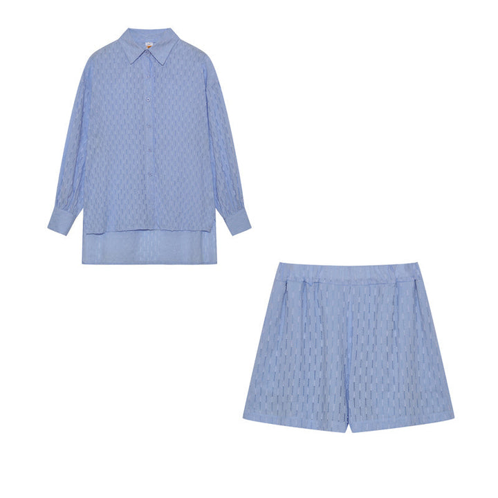 Elizabeth - Leichtes Hemd- und Shorts-Set