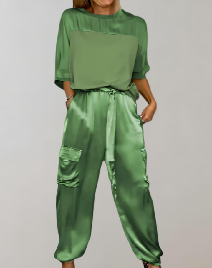 Finley - Lounge-Set Cargo Seide
