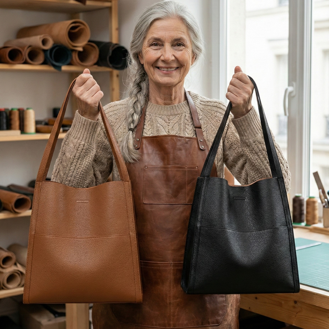 Elena™ | Elegante Umhängetasche aus Leder