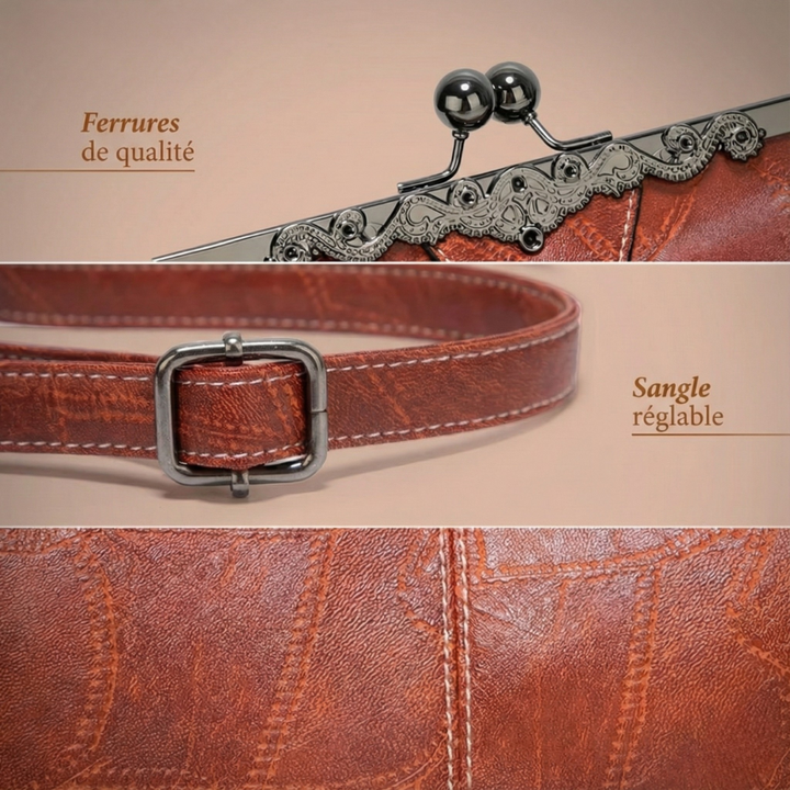 Lily™ | Vintage-Leder Tasche