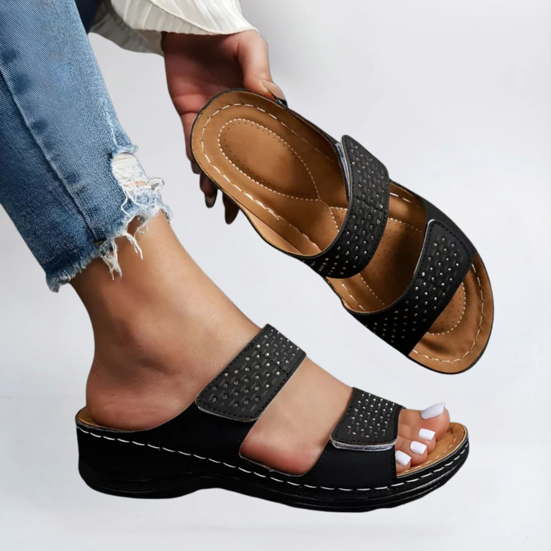 Lynn - Elegante Orthopädische Sandalen