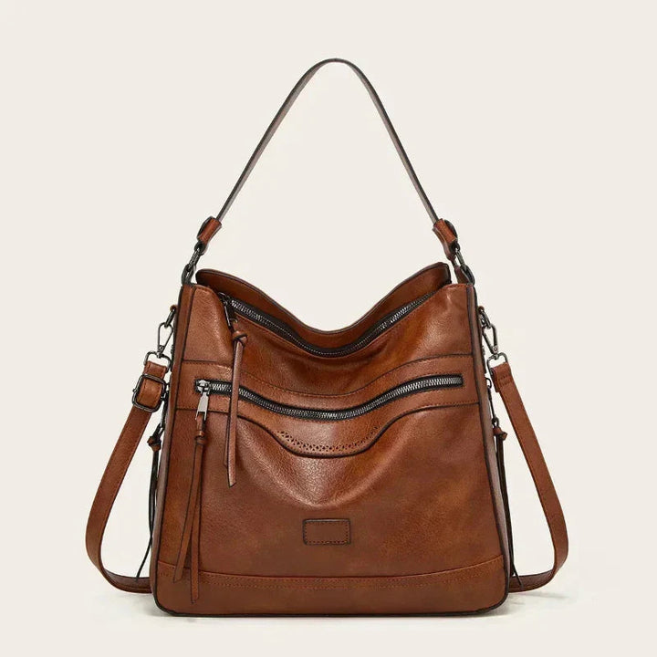 Elizabeth™ | Vintage Lederhandtasche