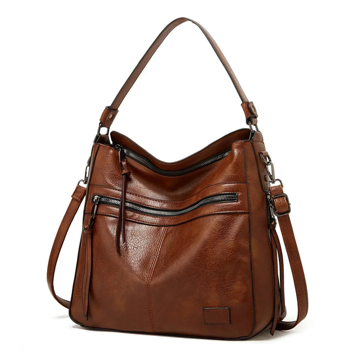 Elizabeth™ | Vintage Lederhandtasche