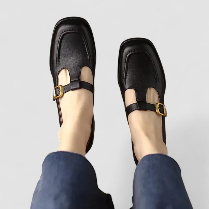 Kyrahnae | Mary Jane Schuhe mit orthopädischem T-Riemen