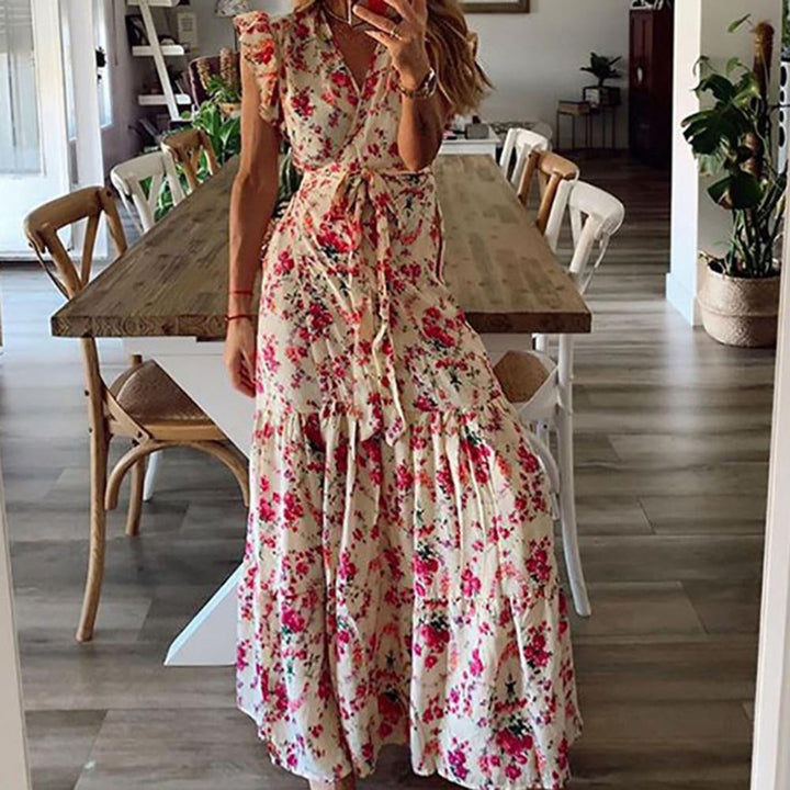 Shera - Maxikleid mit Blumenmuster