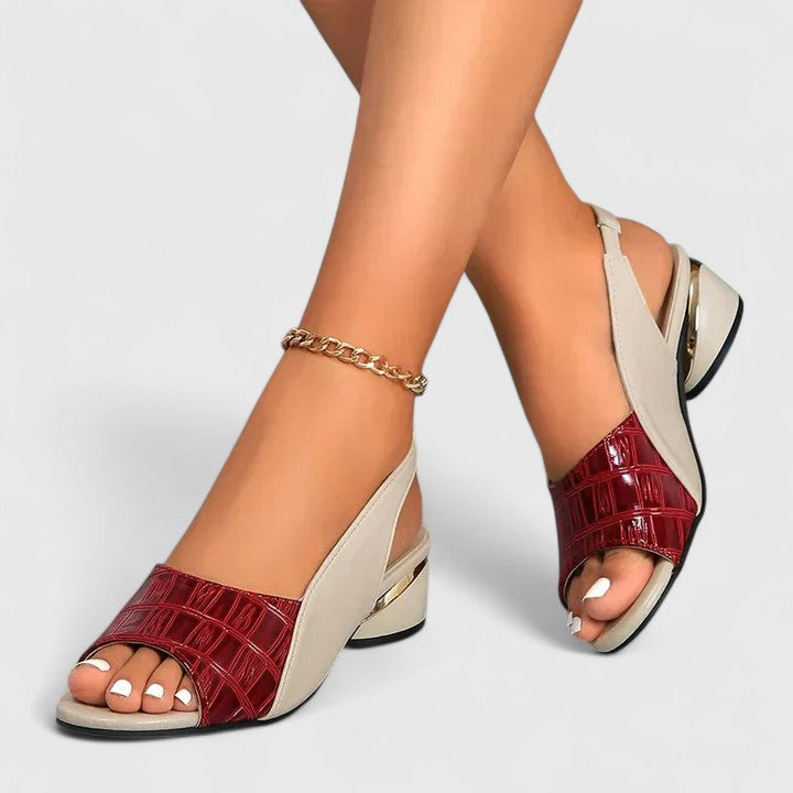 Pénélope - Orthopädische Leder Sandalen