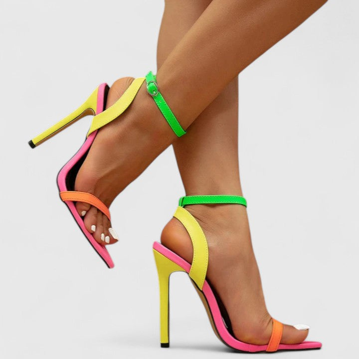 Olive - High Heels mit Stiletto-Absatz
