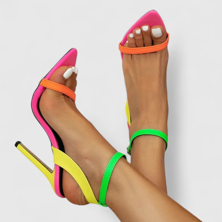 Olive - High Heels mit Stiletto-Absatz