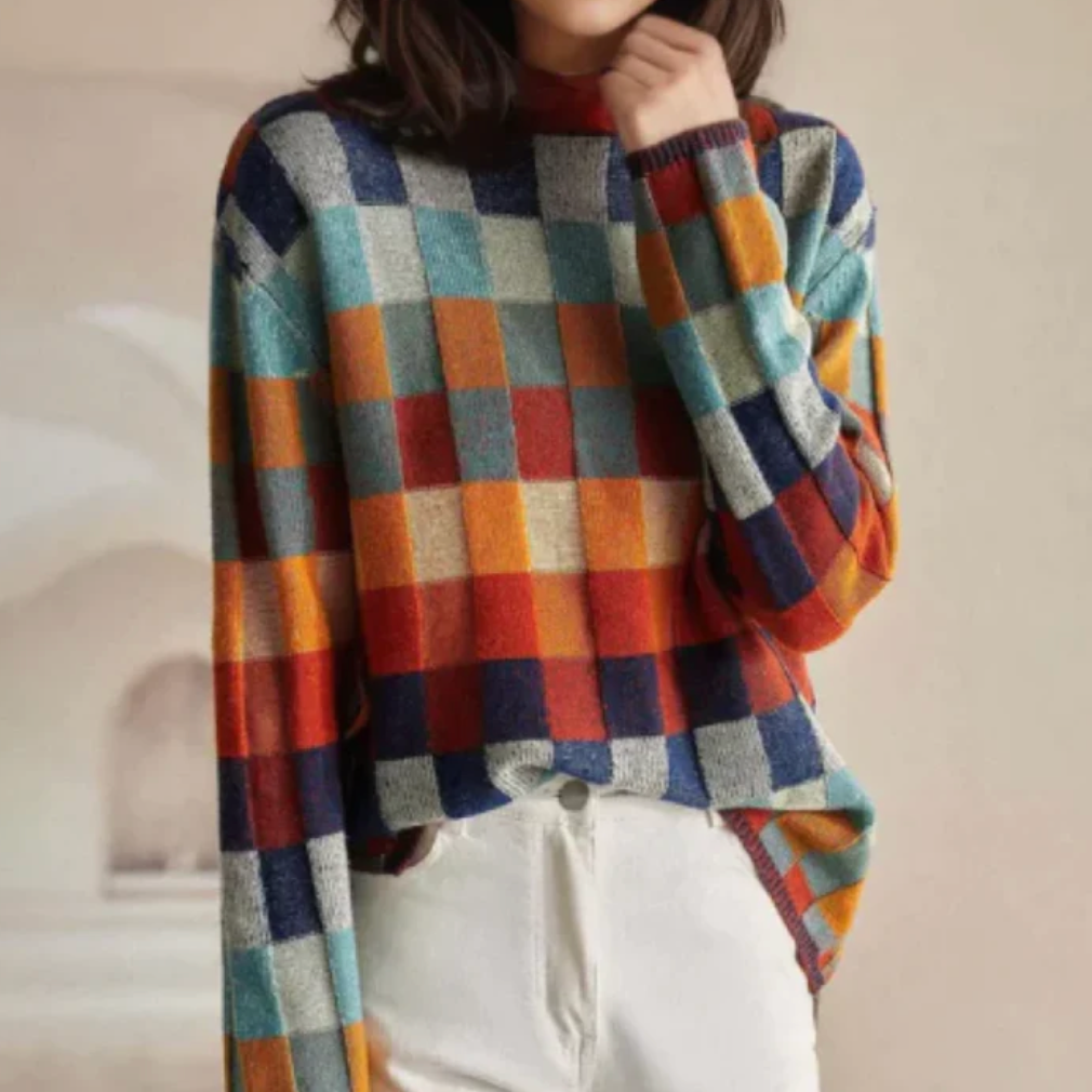 Isla | Bequemer Retro-Pullover