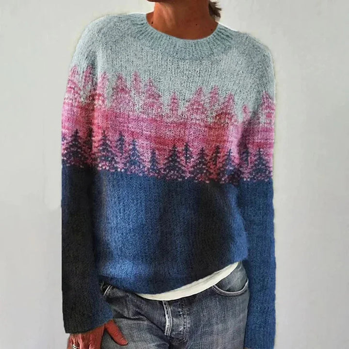 Cate | Klassischer Pullover aus Strick